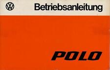 Polo bedienungsanleitung 1976 gebraucht kaufen  Padenstedt