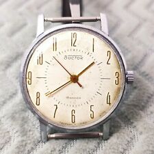 ⭐ VINTAGE Reloj de pulsera soviético VOSTOK WOSTOK mecánico 2209.A Hecho en la URSS años 1980 segunda mano  Embacar hacia Argentina