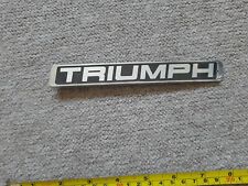 Triumph badge j.fray for sale  SOUTH QUEENSFERRY