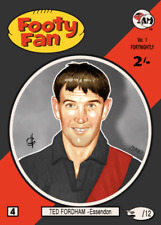 Usado, Cartão de impressão curta Ted Fordham Essendon Footy Fan VFL AFL Acheron Mint SP comprar usado  Enviando para Brazil