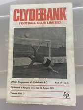 Clydebank rangers football for sale  ERSKINE