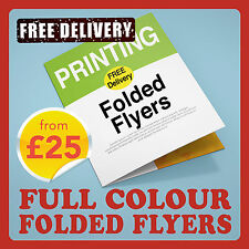 Folded flyers menu for sale  FROME