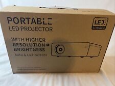 LED Portable LED Projector High Resolution and Brightness MIni White for sale  Shipping to South Africa