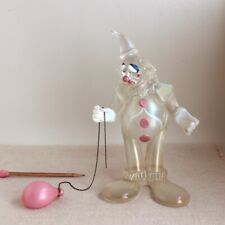 Used, 1992 Stuart Abelman Blown Glass Clown Sad Balloon Nothing Lasts Forever REPAIRED for sale  Shipping to South Africa