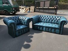 Chesterfield style suite for sale  TODMORDEN