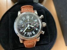 Reloj cronógrafo Graham Silverstone GMT 41 mm para hombre esfera negra segunda mano  Embacar hacia Mexico