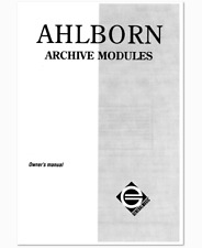 Gem ahlborn archive usato  Italia