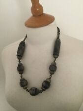 Handcrafted grey necklace for sale  LIVERPOOL