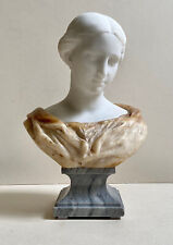Marble bust woman for sale  Shipping to Ireland