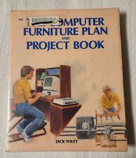Usado, The Computer Furniture Plan and Project Book 1a edición impreso 1985 JACK WILEY ex lib segunda mano  Embacar hacia Argentina