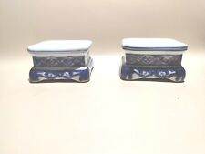 Pair ceramic miniature for sale  LLANELLI