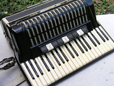 Old black accordion for sale  Shipping to Ireland