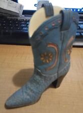 Blue cowboy boot for sale  HERNE BAY