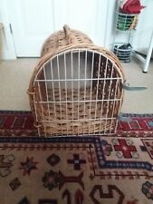 Cat wicker basket for sale  HUNTINGDON