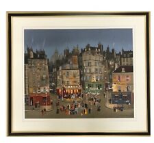 Used, MICHEL DELACROIX "LE GRAND BAL" 1984 Plate Signed ED1500 Framed Lithograph Art for sale  Shipping to Canada
