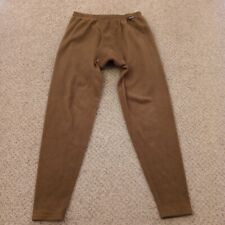 Cabela's Polartec Fleece Pants Mens Large Tall Brown Base Layer for sale  Shipping to South Africa