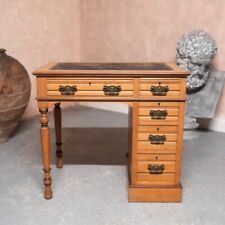 Antique desk oak for sale  NEWCASTLE UPON TYNE