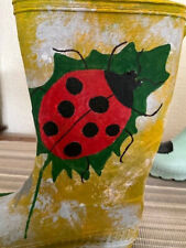 Hand painted welly for sale  SCARBOROUGH