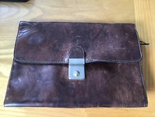 Brown leather vintage for sale  SUTTON COLDFIELD