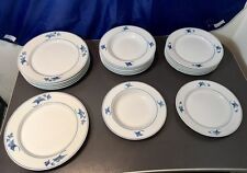 Royal Copenhagen Noblesse Blue & White tableware set for 6 ( 18 pcs.) NEW, usado segunda mano  Embacar hacia Argentina