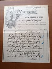 Preventivo del 1894 usato  Villafranca di Verona