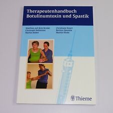 Therapiehandbuch botulinumtoxi gebraucht kaufen  Berlin