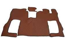 Brown eco leather for sale  Shipping to Ireland