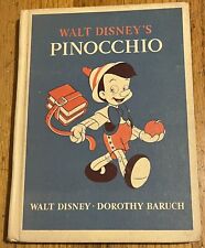 Pinóquio de Walt Disney: adaptado por Dorothy Baruch: vintage 1940 comprar usado  Enviando para Brazil