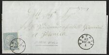 Sardegna dicembre 1863 usato  Vobbia