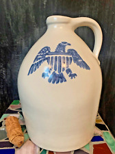 Vintage PFALTZGRAFF YORKTOWNE USA Eagle Crock Stoneware Jug Whiskey, used for sale  Shipping to South Africa