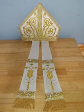 Beautiful Embroidered Bishop's Mitre Vestment for sale  Shipping to South Africa