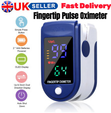 Fingertip pulse oximeter for sale  OLDHAM