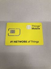 Karta SIM do M2M BRAZYLIA - Things Mobile - globalny zasięg sieci, używany na sprzedaż  PL