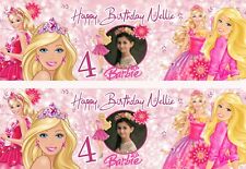Personalised barbie birthday for sale  WALSALL