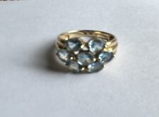 9ct gold blue for sale  WEYMOUTH