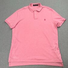 Camisa polo masculina Ralph Lauren rosa tamanho XL desempenho golfe preppy comprar usado  Enviando para Brazil