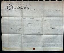 1851 indentured deed usato  Spedire a Italy