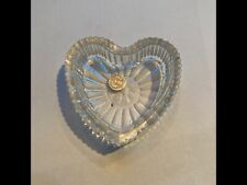 Cut glass heart for sale  Ballwin