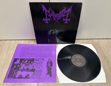 LP Mayhem ‎Live In Leipzig Obscure Plasma Records ‎ORIGINAL 1993 BLACK METAL!!! comprar usado  Enviando para Brazil