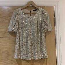 Sequin puff sleeve for sale  UK