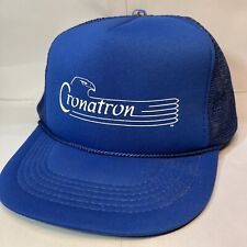 Cronatron Welding Blue Mesh Snapback Trucker Hat Sportsman Cap for sale  Shipping to South Africa