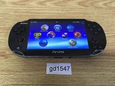 gd1547 PS Vita PCH-1000 CRYSTAL BLACK SONY PSP Console Japan for sale  Shipping to South Africa