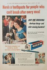 1955 gleem toothpaste for sale  La Luz