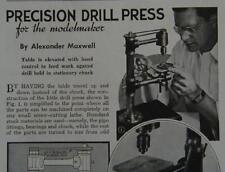 Modelmakers drill press for sale  Diamond Point