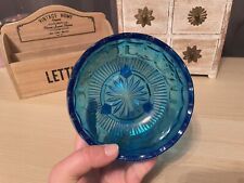 Blue cut glass for sale  COVENTRY