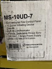 Painel de alarme de incêndio Honeywell Fire Lite MS-10UD-7 para reparo ou peças.  NAC 3 soprado comprar usado  Enviando para Brazil