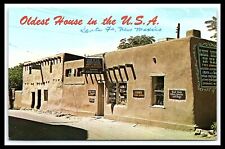 Postal Santa Fe Nuevo México Casa Más Antigua de los EE. UU. Analco Pueblo pc211 segunda mano  Embacar hacia Mexico