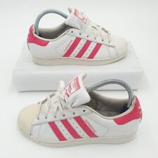 ADIDAS SUPERSTAR TRAINER LOW WHITE RED UK4.5 MADE IN INDONESIA 2019 CG6608 for sale  Shipping to South Africa
