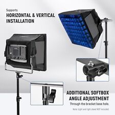 NEEWER 12,2” x 11,4” difusor softbox dobrável com bolsa de grade para luz de vídeo LED comprar usado  Enviando para Brazil
