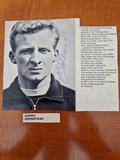 Jimmy johnstone legend for sale  CAERNARFON